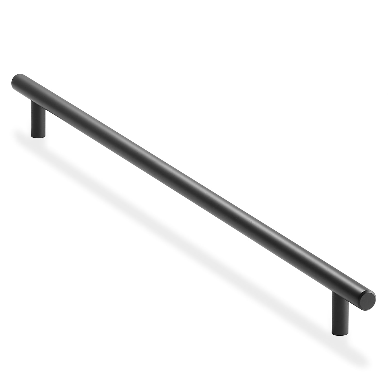 Cauldham Solid Stainless Steel Euro Pull Matte Black (155/8