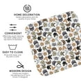 thumbnail image 3 of Kdxio Cute Cats Funny Coasters,4 Pcs Leather Coasters,Housewarming Gifts,Protect Furniture from Water Marks Scratch and Damage, 3 of 8