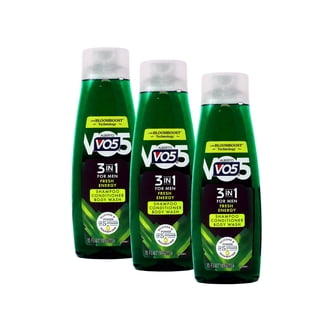 Alberto Vo5 Mens 3-in-1 Hair Shampoo, Conditioner & Body Wash