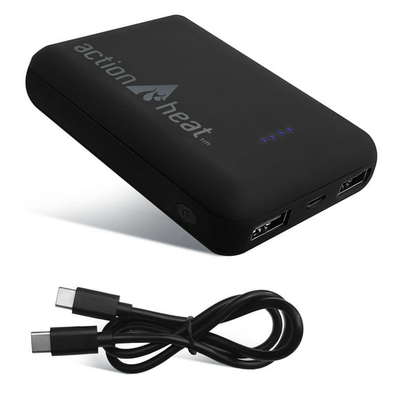 ActionHeat Black 10000mAh Quick Charge Power Bank Kit