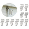 thumbnail image 1 of Gancho sin adhesivo, gancho de acero inoxidable en forma de S para costuras de pared y revestimiento, 1 of 9