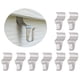 thumbnail image 1 of Ganchos de Acero Inoxidable En Forma de S Que Ocultan Juntas de Pared Sin Perforaciones | Ganchos Metálicos Resistentes a La Oxidación para Colgar Toallas, Ropa, Utensilios de Cocina y Decoración de, 1 of 6