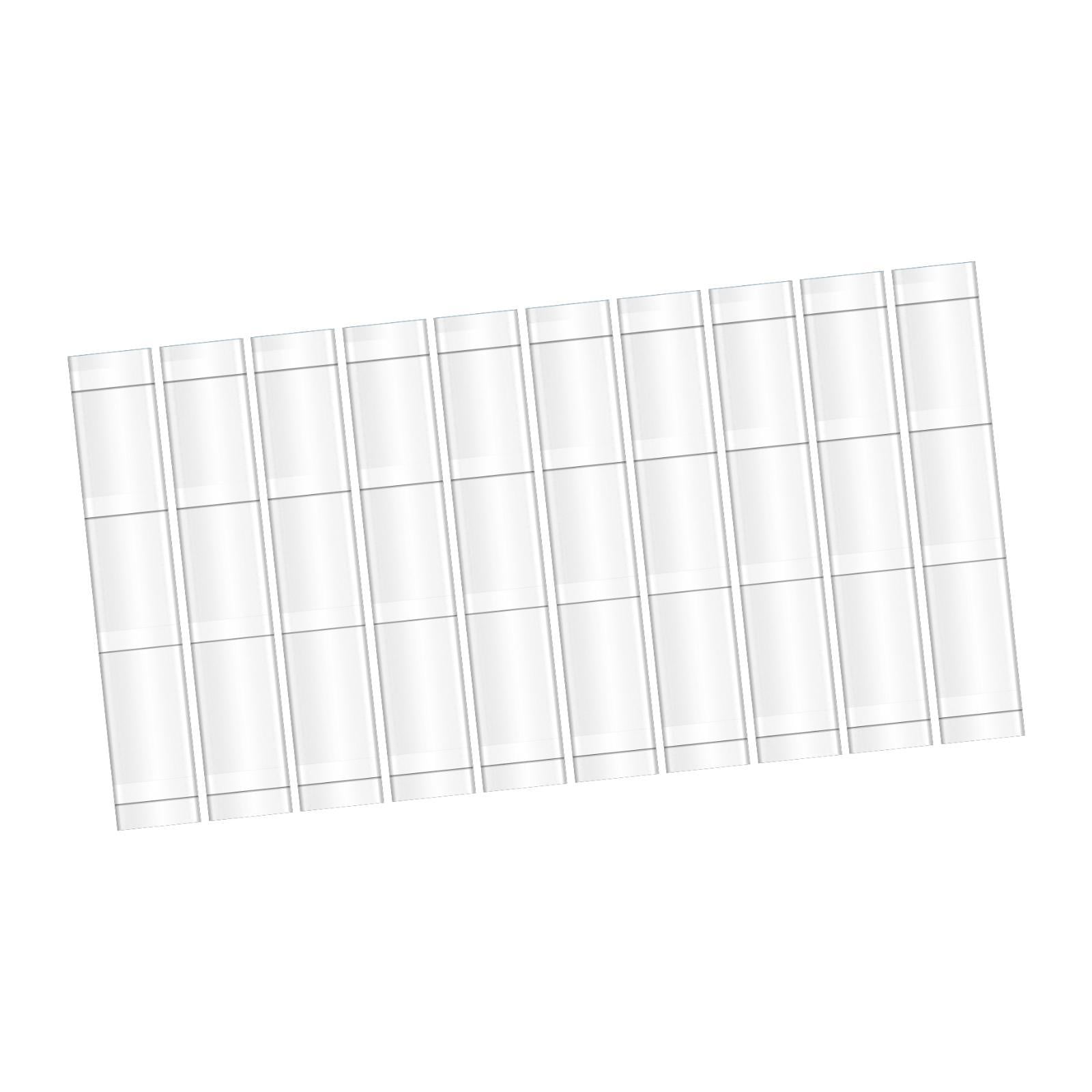 10 Packs Book Binder Thermal Glue Strips Hot Melt EVA Resin Flexible Material for Reports Documents Craft Projects