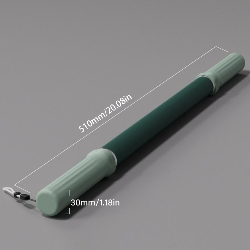 Yihuala Pilates Roller Stainless Construction NonSlip Surfaces Deeply Tissue Therapies Compacts Muscle Exercise Recovery Stick