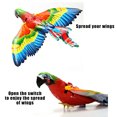 thumbnail image 4 of Simulation Bird Interactive Cat Toy Electric Hanging Eagle Flying Bird Cat Toy Battery Powered Cat Scratch Play Toys Reusable Plastic Flying Birds Toy for Cats Pet, 4 of 9