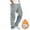 Gray, variant on Havenre Mens Casual Fleece Lined Warm Cargo Pants Big and Tall Regular Fit Fall Winter Outdoor Jogger Pants Loose Straight Leg Trousers with Multi-Pockets Gray XL