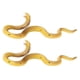 thumbnail image 2 of 2 pcs simulated snake toys realistic full core plastic yellow snake model for collection children education, 2 of 5