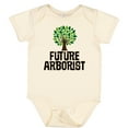 thumbnail image 3 of Inktastic Future Arborist Tree Cultivator Boys or Girls Baby Bodysuit, 3 of 5