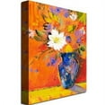 thumbnail image 2 of Trademark Art "Orange Wall II" Canvas Wall Art by Shelia Golden, 2 of 2