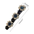 thumbnail image 5 of Pompotops Sparkling Crystal Stone Hair Clips for Women Girls Colorful Rhinestone Chopped Hairpin Clip Hair Accessories, 5 of 6