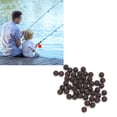 thumbnail image 4 of Perlas Flotantes para Aparejo de Pesca de Carpa Perlas Redondas para Aparejo de Pesca de Carpa Silicona 50 Piezas Perlas para Pesca de Carpa Diámetro 6Mm Perlas Blandadas para ANGGREK  Otros, 4 of 8
