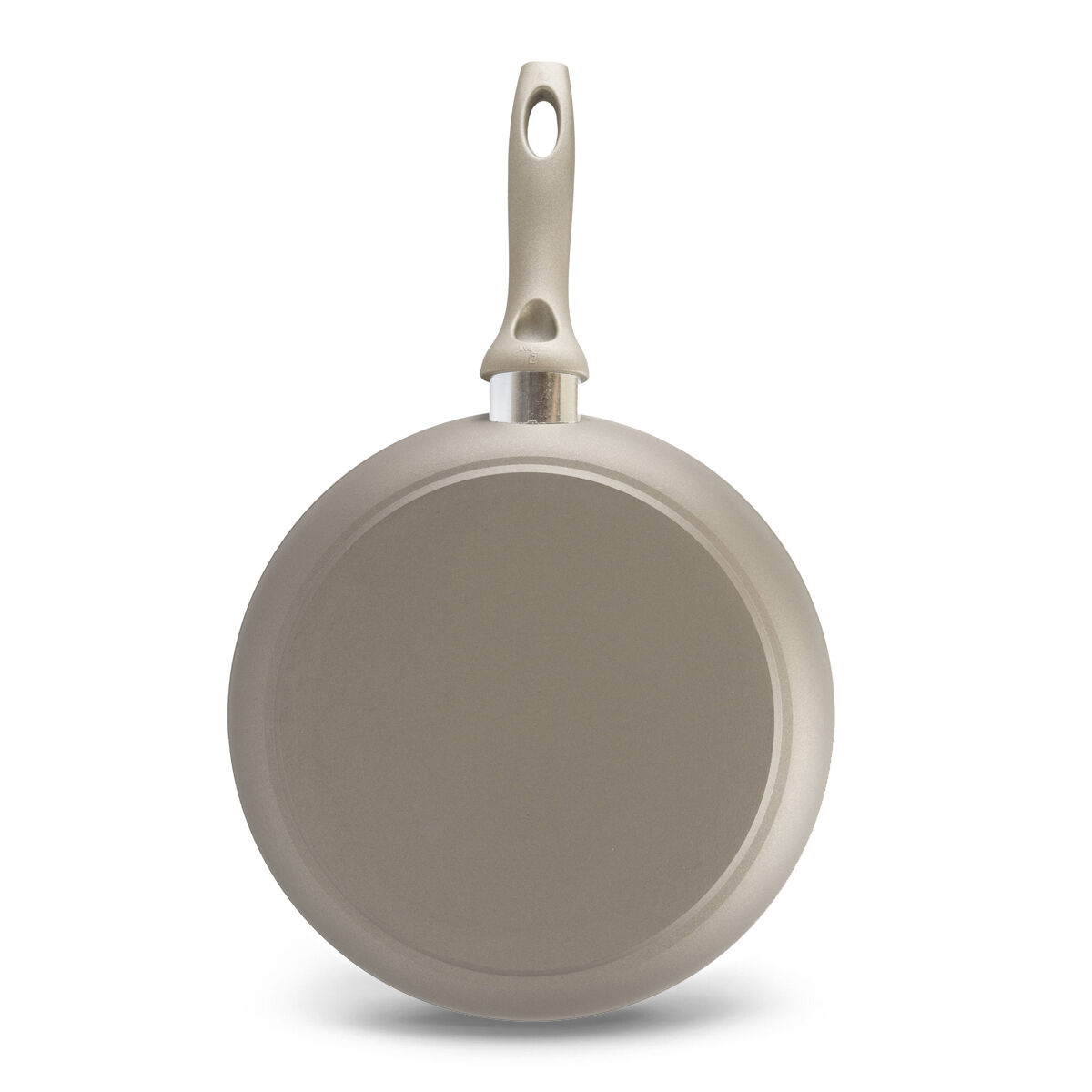 Flonal Ceramic Non-Stick Coating Frying Pan 11” (28 cm) Forged Aluminum Nonstick Frypan Cooking Pan for Kitchen Induction Skillet, Beige