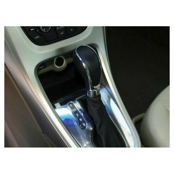 Transmission Gear Shift Knob Black and Silver, Car Interior Distinctive Stylishness Accessory