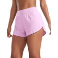 thumbnail image 1 of Shorts para Correr CRZ YOGA de Cintura Alta con Corte Lateral 3" Rosa L, 1 of 5