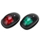 thumbnail image 1 of Uadme Lámpara de navegación LED, 1 par/Juego Lámpara de señal LED Universal Grado de protección IP66 Luz de navegación Lateral Marina(Negro), 1 of 5