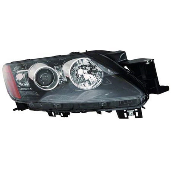 KAI New CAPA Certified Standard Replacement Passenger Side Headlight Lens And Housing, Fits 2010-2011 Mazda CX7