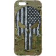 thumbnail image 2 of LIMITED EDITION - Authentic Made in U.S.A. Magpul Industries Field Case for Apple iPhone 6 / 6S PLUS (5.5" Larger iPhone) Multicam / Scorpion Camouflage, Subdued US Flag Punisher (FDE), 2 of 4