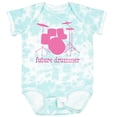 thumbnail image 3 of Inktastic Future Drummer Girls Girls Baby Bodysuit, 3 of 5