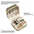 thumbnail image 2 of Map Section Travel Portable Jewelry Organizer: Square Bracelet Holder, Jewelry Display, and Box for Girls and Women, 2 of 6
