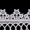 thumbnail image 3 of Abbracc 3 Inch 15 Yards Floral Pattern Lace Ribbon Decoration White, 3 of 9