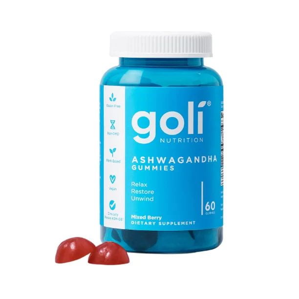 Goli Ashwagandy 60 Gomitas Sabor Frutos Rojos