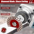 thumbnail image 7 of 1.57" Diamond Saw Blades Set, Precision Stone Cutting Made Easy, 40mm Multi-Functional Professional Mini Diamond Cutting Blade Set, for Granite, Marble, Sandstone, Mini Diamond Blade (2pcs), 7 of 7