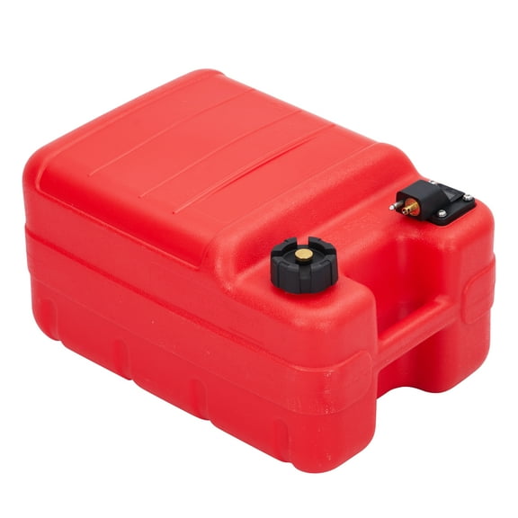 Roromall 6 Gallon Marine Tank, Marine Portable Tank with Line, Outboard Marine Boat Transfer Tank, I-Shaped Handle, 24L, Red