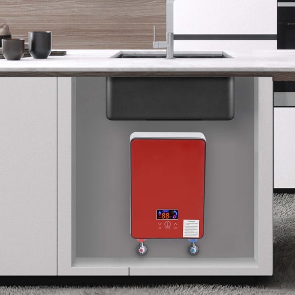 Instant Electric Heater, 3-Second Heating Tech, Kitchen Bathroom Use