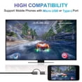 thumbnail image 4 of Cable HDMI Weton 2 en 1 USB tipo C Micro USB Android 6.6 pies, 4 of 9