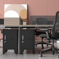 thumbnail image 6 of Durable Steel Storage Cabinet with Lockable Doors, Adjustable Shelf for Home Office Bedroom Living Room, Easy to Clean Surface, Black, 6 of 6