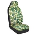 thumbnail image 2 of CHAQLIN Monstera Leaves Durable Car Seat Covers for Auto, Stretch Universal Front Car Seat Covers Waterproof Polyester Fabric Vehicle Seat Protector, 2 of 11