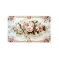 thumbnail image 5 of JML Non-Slip Microfiber & Rubber Doormat - Soft Entryway Rug for Home/Office (16"x24") - Easy Clean Door Mat for Indoor/Outdoor Use, Elegant Floral, 5 of 5