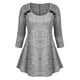 thumbnail image 1 of Camiseta Talla Extra Tinte Espacial Espacio Teñido Rosegal Mangas largas de talla grande, 1 of 5