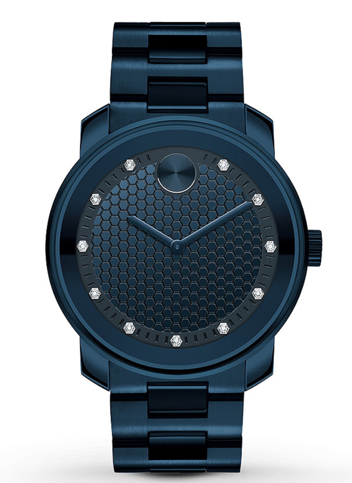 mens movado with diamonds