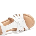 thumbnail image 3 of Ataiwee Women's Platform Wedge Heel Sandals - Open-Toe Ankle Strap with Adjustable Buckle Closure, lightweight Rubber Sole, Comfortable Insole, Casual Summer Strappy Sandals., 3 of 7