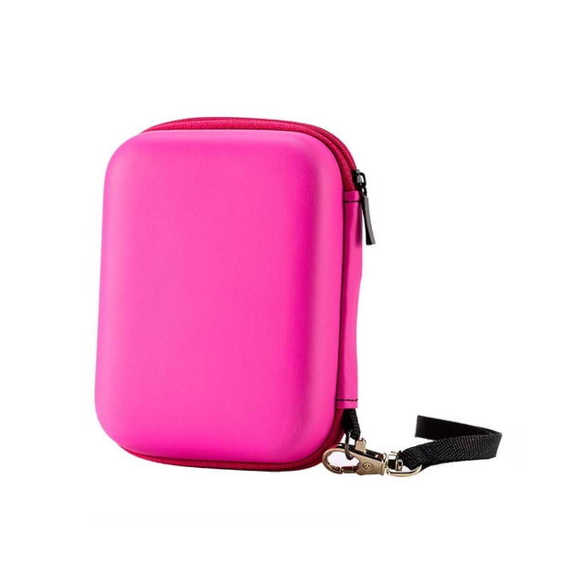 facefd Bag Storage Data Cable Charger Package Case Pouch Headset Accessories Box Makeup Multifunctional Packing Portable Black Red