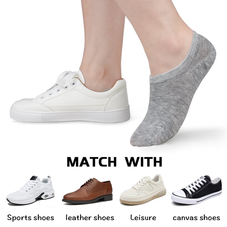 Men 15 pair no show socks display picture 1