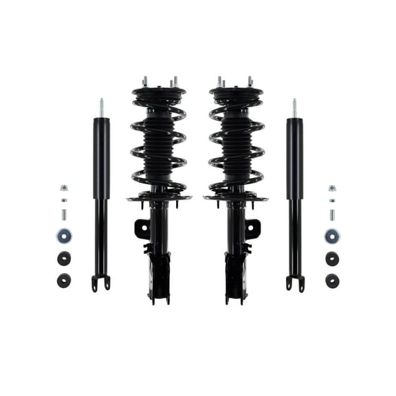 Set Front Quick Strut-Rear Shock For 2013-2019 Ford Police Interceptor Sedan