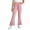 #0045-Pink, variant on Little Kid Kids Pants Summer Solid Color Ribbed Split Flared Pants Elastic Waist Casual Thin Bottoms Daily Outdoor Home Travel Sizes 2-10Y
