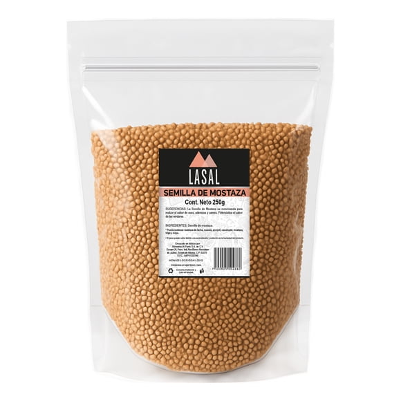 Semilla De Mostaza 250 Gramos Bolsa Resellable