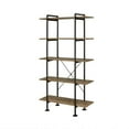 thumbnail image 1 of Acme Furniture OF00172 Nefo Bookshelf, Rustic Oak & Black, 1 of 5