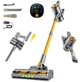 thumbnail image 4 of 55-66KPa Corded & Cordless Lightweight Vacuum Cleaner, Upgraded Green LED, Anti-Tangle Brush, Removable Battery, 45 Mins Runtime, Multi-Speed for Pet Hair, Carpet & Hardwood Floor, 4 of 16