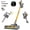 Orange, variant on 55-66KPA Corded & Cordless Vacuum Cleaner, Lightweight Design, Green LED Light, Anti-Tangle Brush, Removable Battery, Multi Suction Levels, 45 Mins Runtime for Carpet, Pet Hair & Hardwood Floors