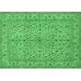 thumbnail image 1 of Ahgly Company Indoor Rectangle Persian Emerald Green Traditional Area Rugs, 7' x 10', 1 of 4
