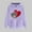 Purple, variant on SOOMLON Valentines Day Hoodies for Women Lover Valentines Gift Plus Size Tunic Long Sleeve Crewneck Sweatshirts Tops Funny Heart Graphic Pullovers Shirts Fashion Holiday Outfits 2025 Army Green XL
