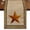 Taupe, variant on Western Star Vintage Burlap Cotton Table Runner 13x48 Inches Long, Leopard Print Black Wheat Ear Border Farmhouse Table Runners, Outdoor Dining Table Decor for Baby Shower/Party/Wedding