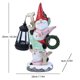 thumbnail image 1 of Wmhnj Farol solar de resina para exteriores, ideal para decoracin de jardn, patio, villa, con 1 luz, 1 of 6
