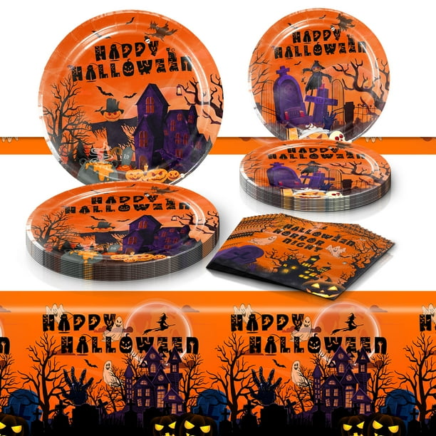 Halloween Party Supplies Serves 20, Halloween Party Decorations