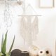 thumbnail image 3 of Macrame Wall Hanging Tapestry Wall Decor Boho Style Bohemian Woven Home Decoration 55X70cm, 3 of 5