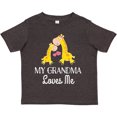 thumbnail image 3 of Inktastic Grandma Loves Me Girls Giraffe Granddaughter Girls Toddler T-Shirt, 3 of 5